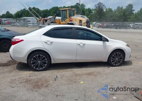 2016 Toyota Corolla S Plus из США, поврежденный, VIN 2T1BURHE4GC580080